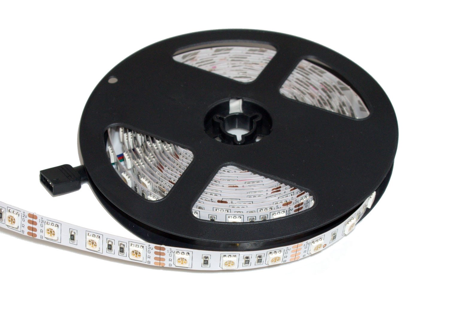 KIT Tira LED 220V SMD5050 EPISTAR, 60LED/m, RGB, 1 metro - LEDBOX